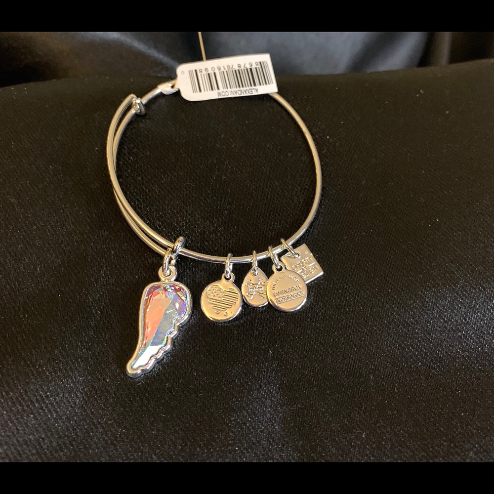 Alex & Ani Bracelet, Swarovski Angel wing